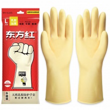 东方红加厚乳胶手套